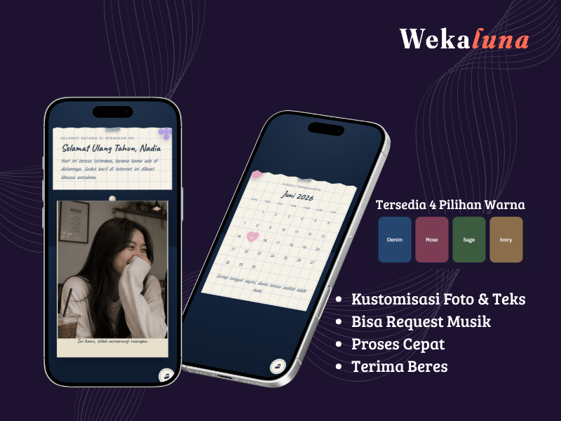 Preview tema Denim Memories